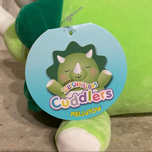 DINO “Tristan” Laying Squishmallow 9” NWT - Picture 5 of 8